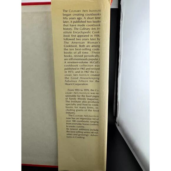 The Culinary Arts Institute Cookbook - 1985 Hardcover - Picture 7 of 8